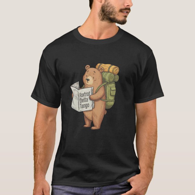 Björn Foxtrots Deltas Tangos T Shirt (Framsida)