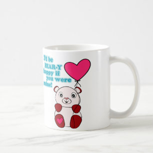 Björn från kärlek - valentins kaffemugg