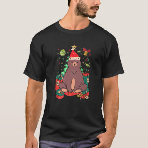 Björn Fult julgodis Strumpa Holly Gif T Shirt