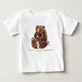 Björn funderar över vinterdvala t shirt