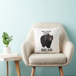 Björn gjorde att jag blöt föda kudde