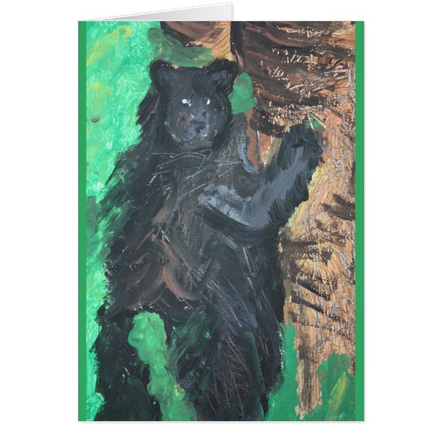 Björn Hälsningskort (Framsidan)