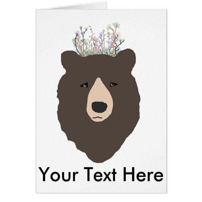 Björn Hälsningskort (Framsidan)