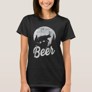 Björn Hjort Beer Shirt Manar Kvinnor Dag Vuxen T