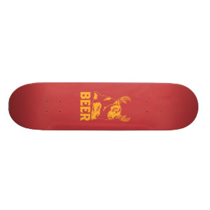 Björn + Hjort = öl Skateboard Bräda 21,5 Cm