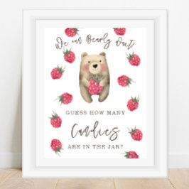 BJÖRN - Hur många godisar finns det i burken Poster