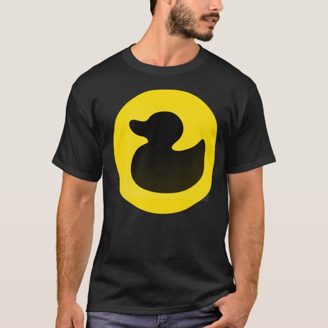 Björn i anka t shirt (Framsida)