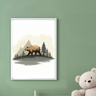 Björn i bergen poster