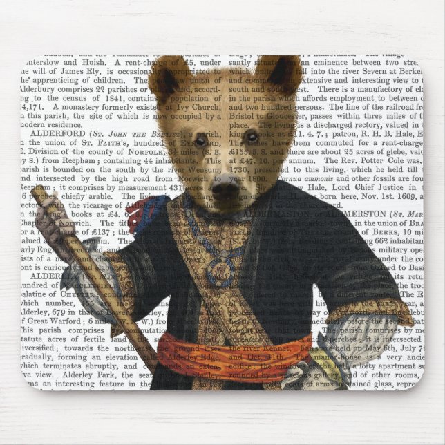 Björn i Blue Robes 2 Musmatta (Framsidan)