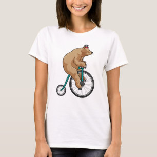 Björn i cirkus med cykel t shirt