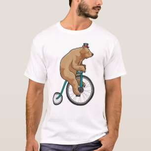 Björn i cirkus med cykel t shirt