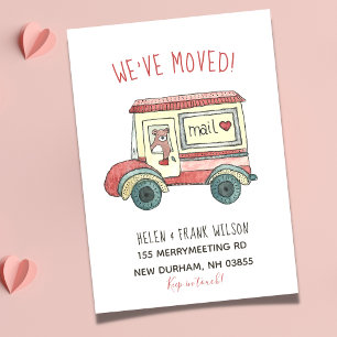 Björn i Mail Lastbil Ny adress Meddelande