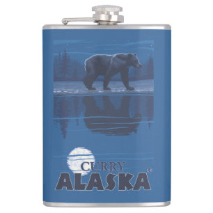 Björn i månsken - curry, Alaska Fickplunta