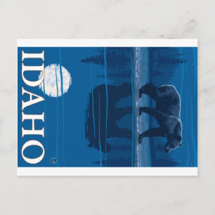 Björn i Moonlight - Idaho Vykort
