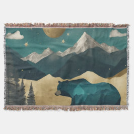 Björn i Moonlight-konstruktionen Filt