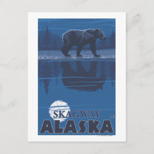 Björn i Moonlight - Skagway, Alaska Vykort