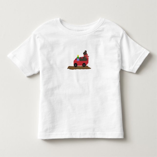 Björn i Röda vagnen Tee Shirt (Framsida)
