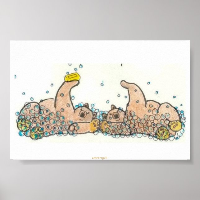 björn i tvål poster (Framsidan)