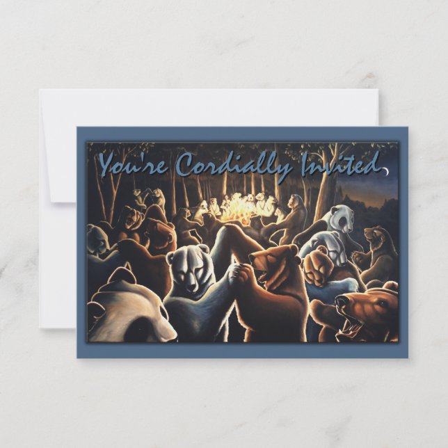 Björn inbjudningar att anpassa sig till att dansa  (Framsida)