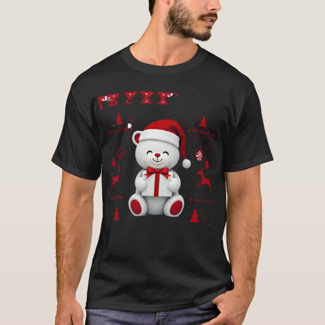 Björn jul jul (2) t shirt (Framsida)