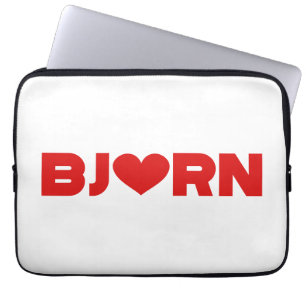 Bjorn Kärlek Laptop Fodral