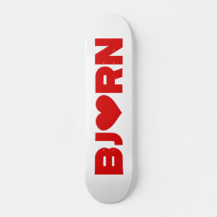 Bjorn Kärlek Mini Skateboard Bräda 18,5 Cm
