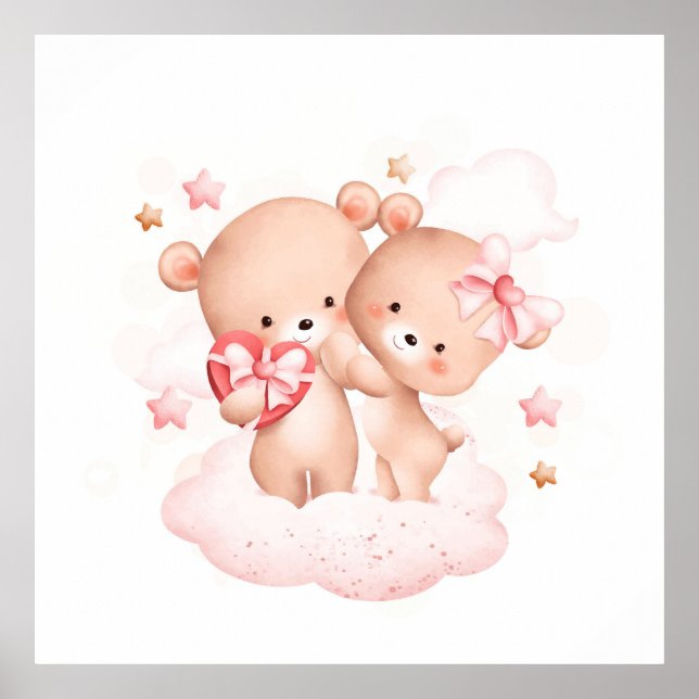 Björn Kärlek Poster (Framsidan)