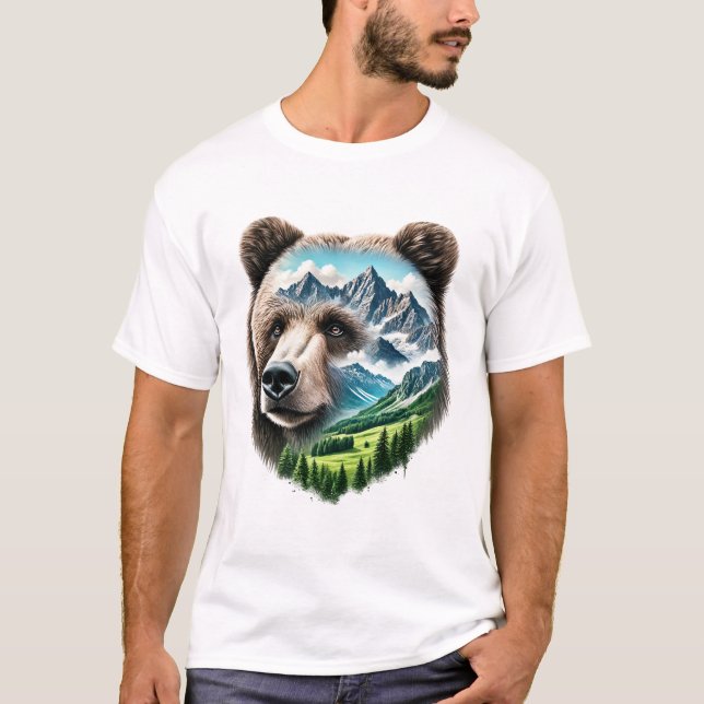 Björn Land Manar-Shirt T Shirt (Framsida)