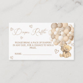 Björn med blyertspapper tilläggskort