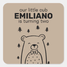 Björn med böjningsdel, fästdon