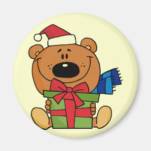 Björn med Helgdag och gåvor av Gift Magnet