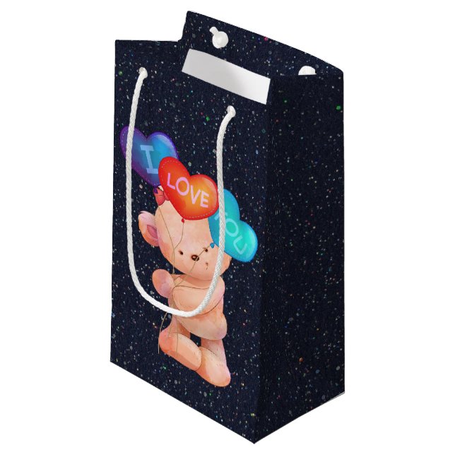 Björn med i Kärlek, era ballonger (Framsidan Vinklad)