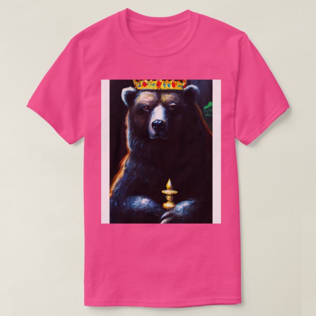 Björn med Krona 2 T Shirt (Design framsida)