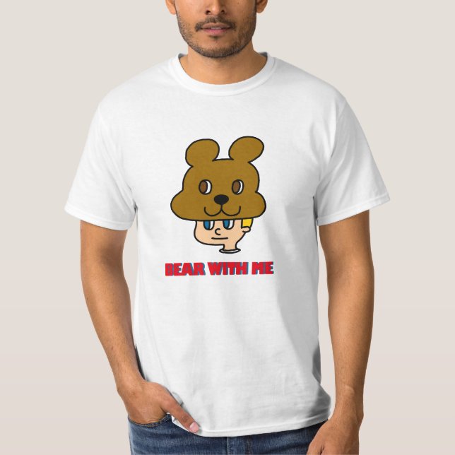 Björn med mig T-Shirt (Framsida)