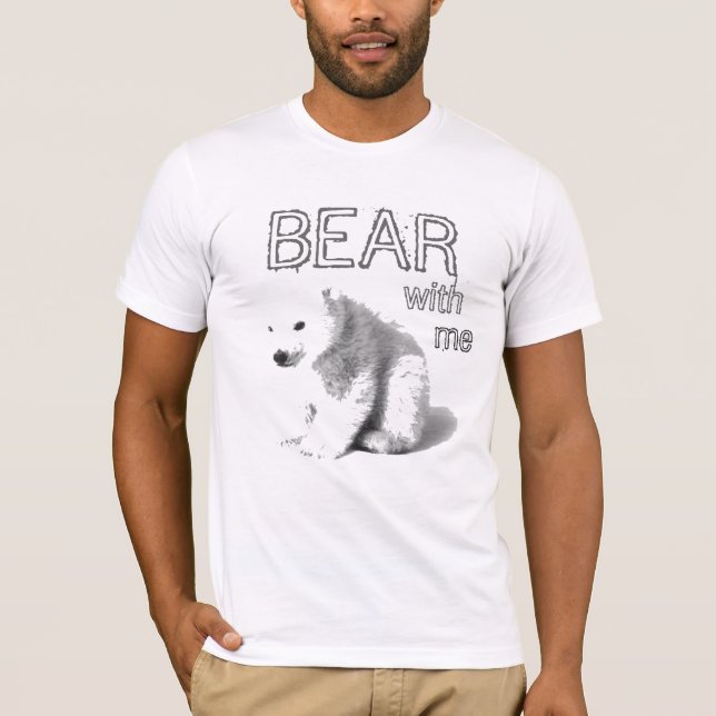 Björn med mig t-shirt (Framsida)