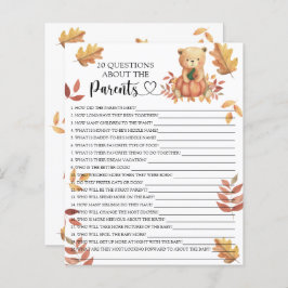 Björn med pumpa - spel om föräldrarna