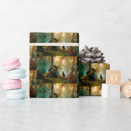 Björn med Unge i Gräs Forest Ivan Shishkin 1889 Presentpapper