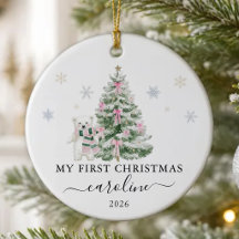 Björn Min Första Jul Keramisk Juldekoration
