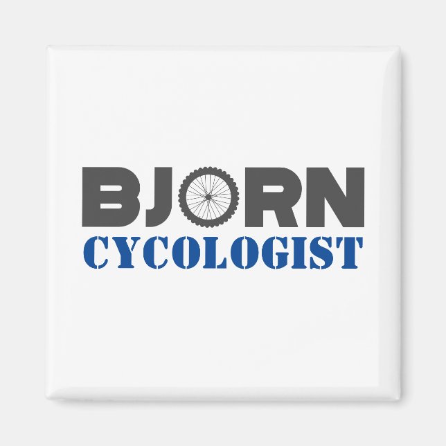 Bjorn Mountain Biker Magnet (Framsidan)