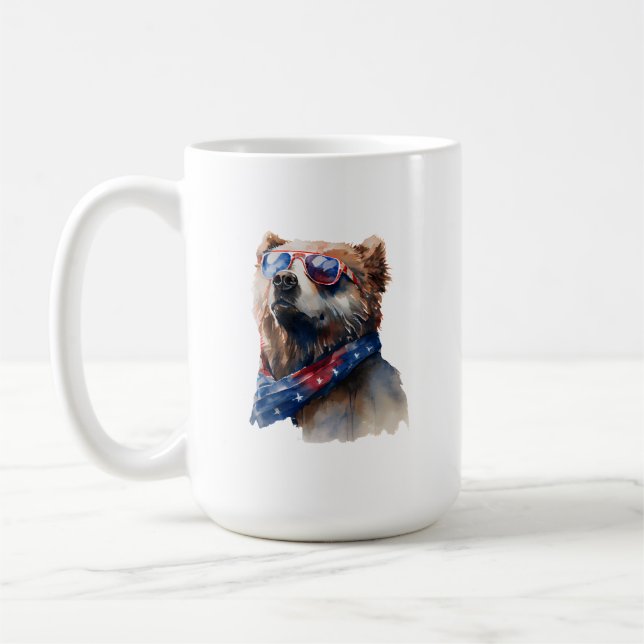 Björn Mugg, 4:e juli Kaffemugg (Vänster)