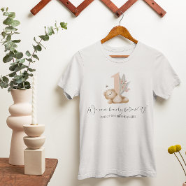 Björn och Bina Mamma-födelsedag T Shirt
