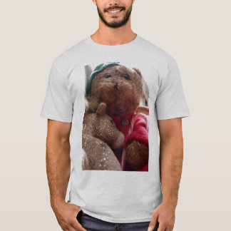 björn- och hästskjorta t shirt