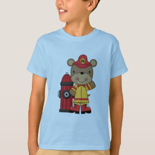 Björn- och HydrantbrandmanT-tröja och gåvor T-shirt
