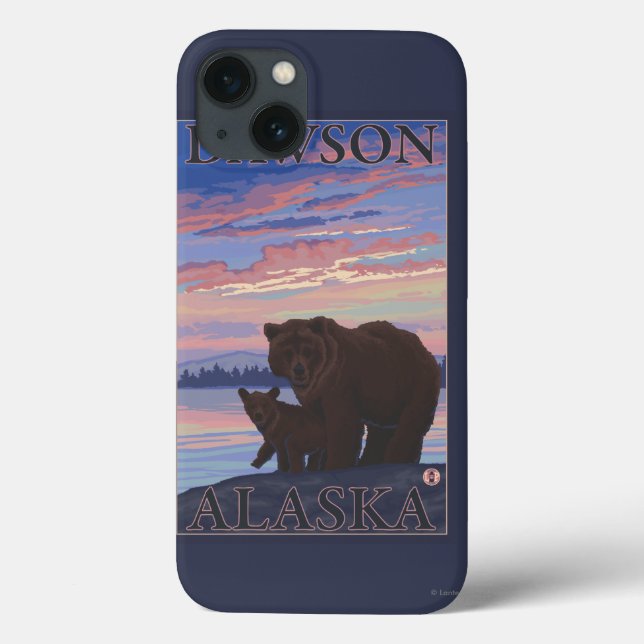 Björn och Unge - Dawson, Alaska (Baksida)