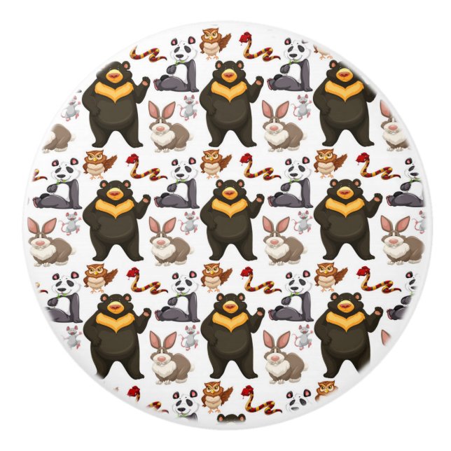 Björn och vänner lycklig knopp (Framsidan)