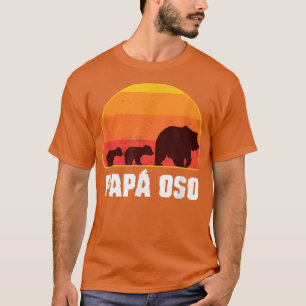 Björn Pappa - Pappa vid Twillingar - Pappa Oso Ret T Shirt