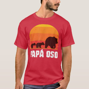 Björn Pappa - Pappa vid Twillingar - Pappa Oso Ret T Shirt