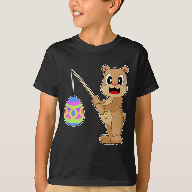 Björn Påskfiske T Shirt (Framsida)