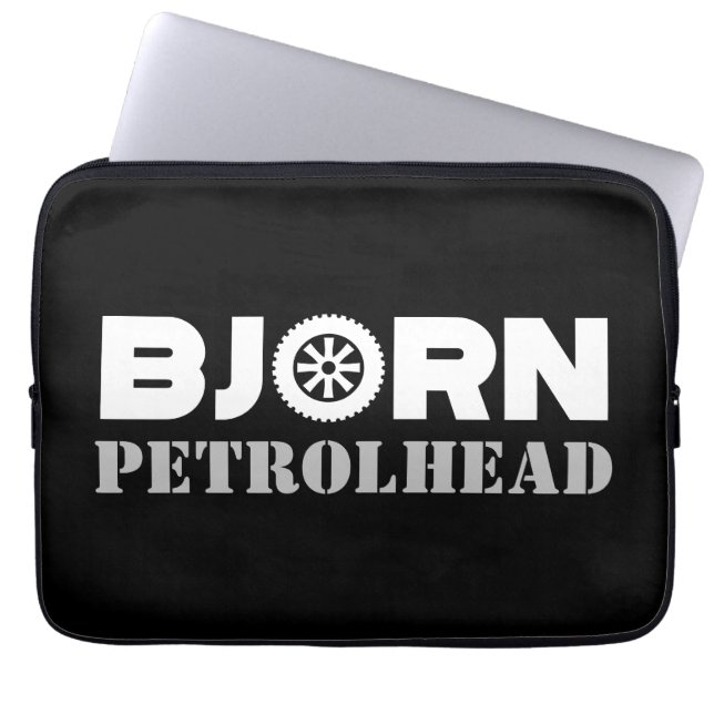 Bjorn Petrol Head Laptop Fodral (Framsidan)