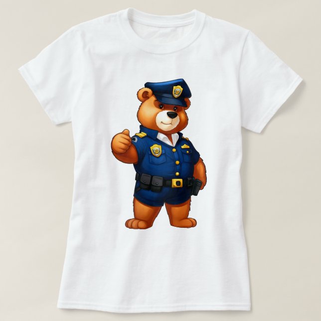 Björn Polis T Shirt (Design framsida)